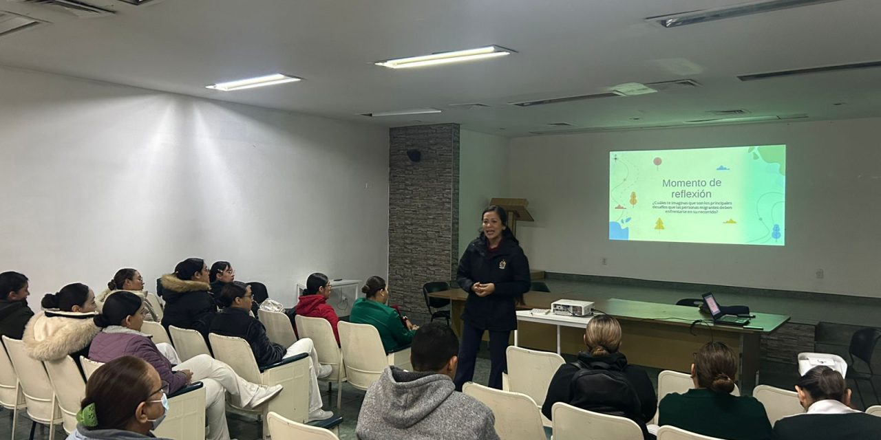 Imparte Derechos Humanos plática a personal de enfermería del IMSS