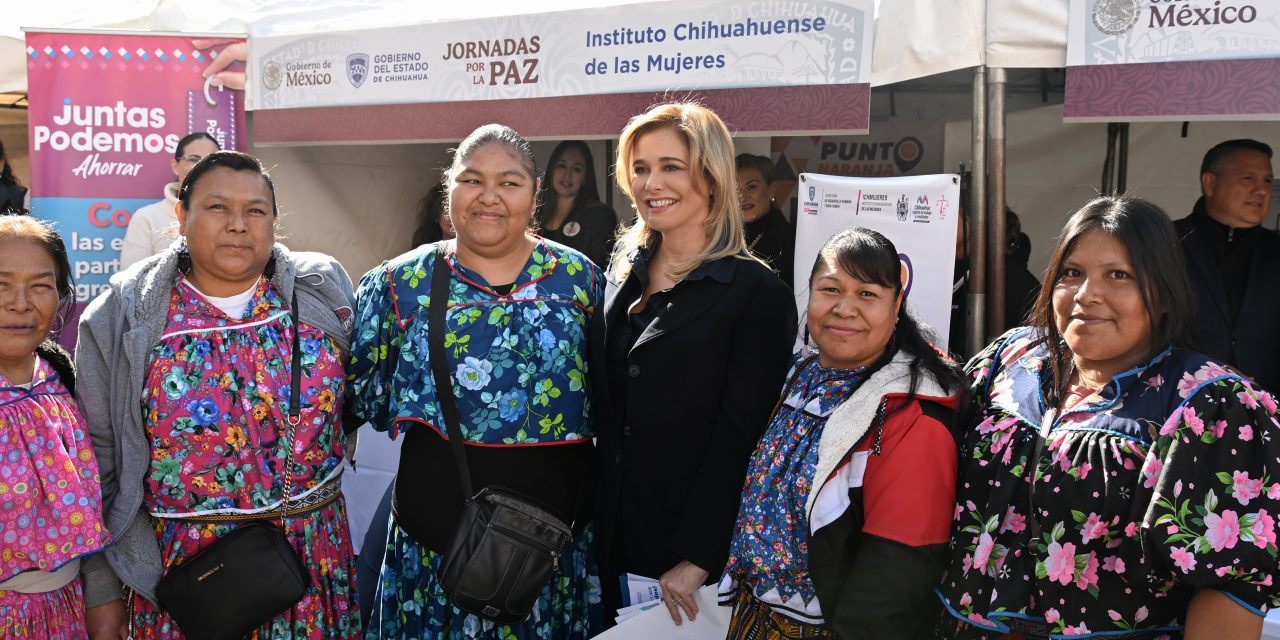 Maru Campos llama a construir un entorno de paz para el presente y el futuro de Chihuahua