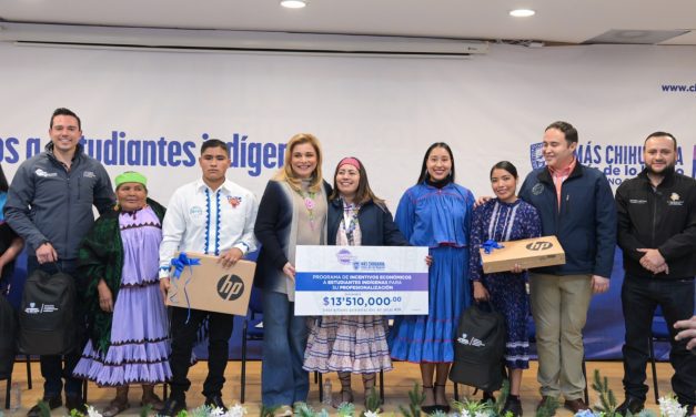 Maru Campos apoya a estudiantes de pueblos originarios