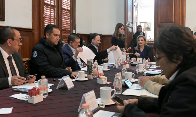 Maru Campos analiza en sesión de Mesa de Seguridad las acciones a implementar ante el inicio del periodo vacacional