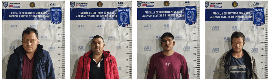 Detienen a cuatro hombres con fusiles de asalto y droga en Guachochi