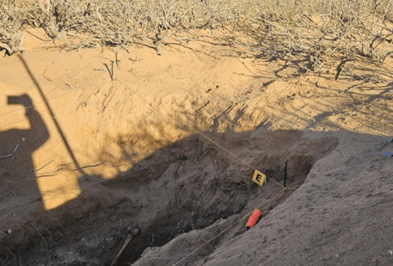 Localiza FGGE 12 osamentas en fosas clandestinas
