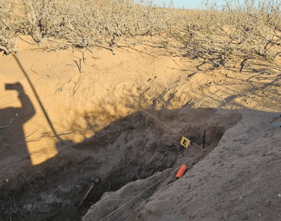 Localiza FGGE 12 osamentas en fosas clandestinas