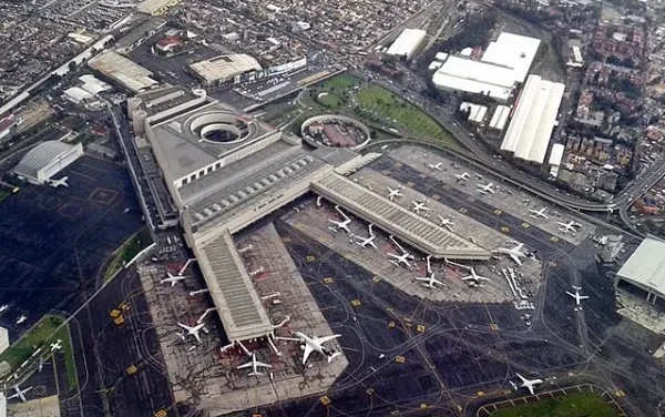 A remodelación aeropuerto de la Ciudad de México