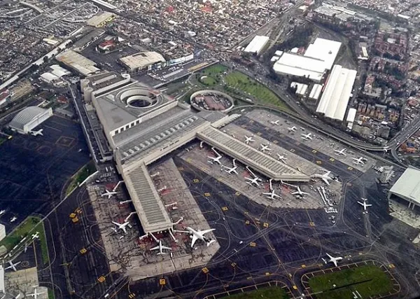 A remodelación aeropuerto de la Ciudad de México