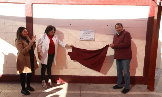 Refrenda Presidente Municipal su compromiso con la educación