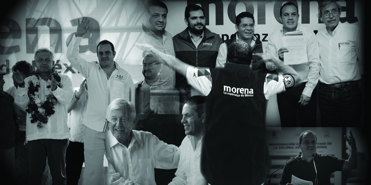 El Cuau bajo el manto protector de Morena