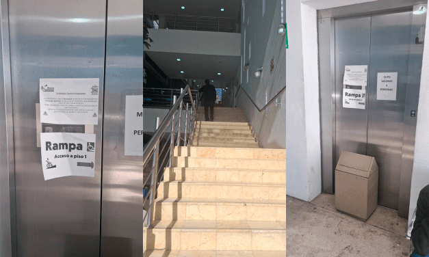 Denuncian fallas del elevador derechohabientes del Issste