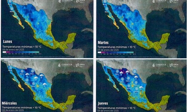 Emite CEPC alerta por Segunda Tormenta Invernal  