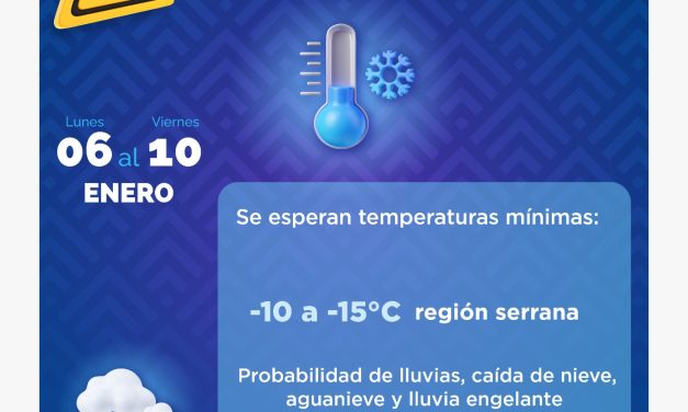 Emite CEPC alerta por clima gélido para los próximos días