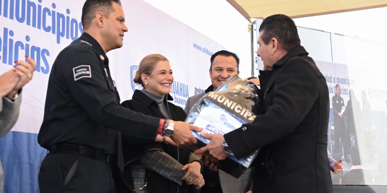 Maru Campos refuerza estrategia de seguridad con Subestación Centinela en Delicias