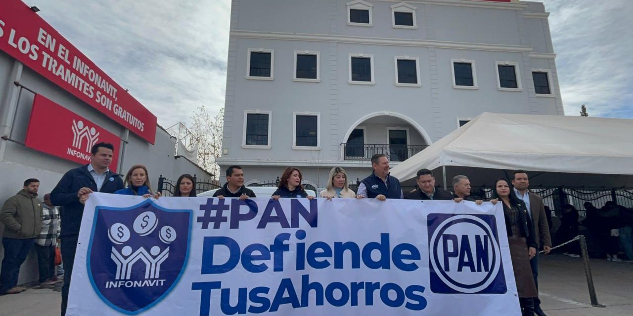Advierte PAN intento de robo de Morena a través del Infonavit