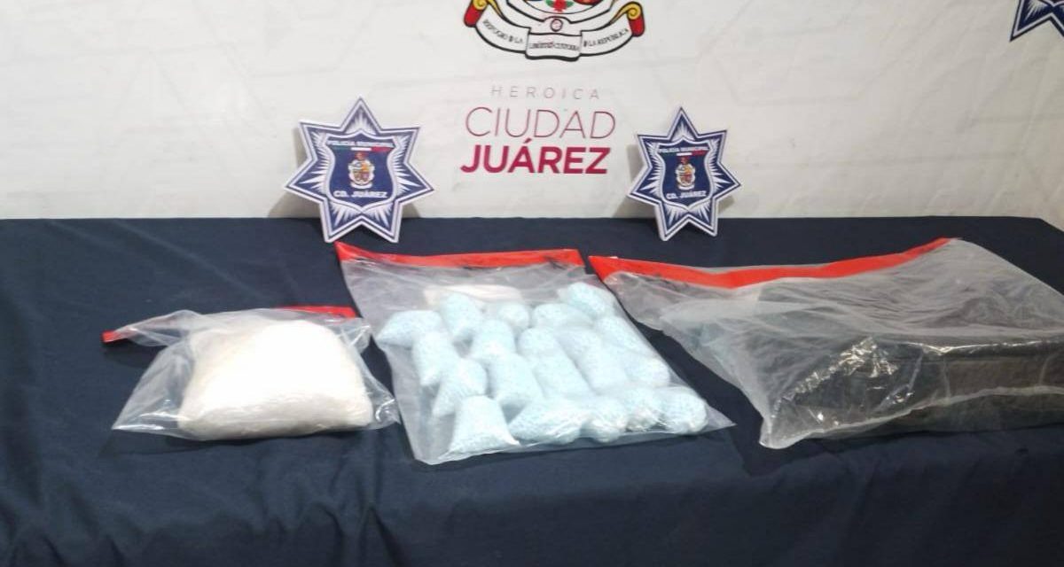 Decomisa Policía Municipal más de 50 mil pastillas de fentanilo
