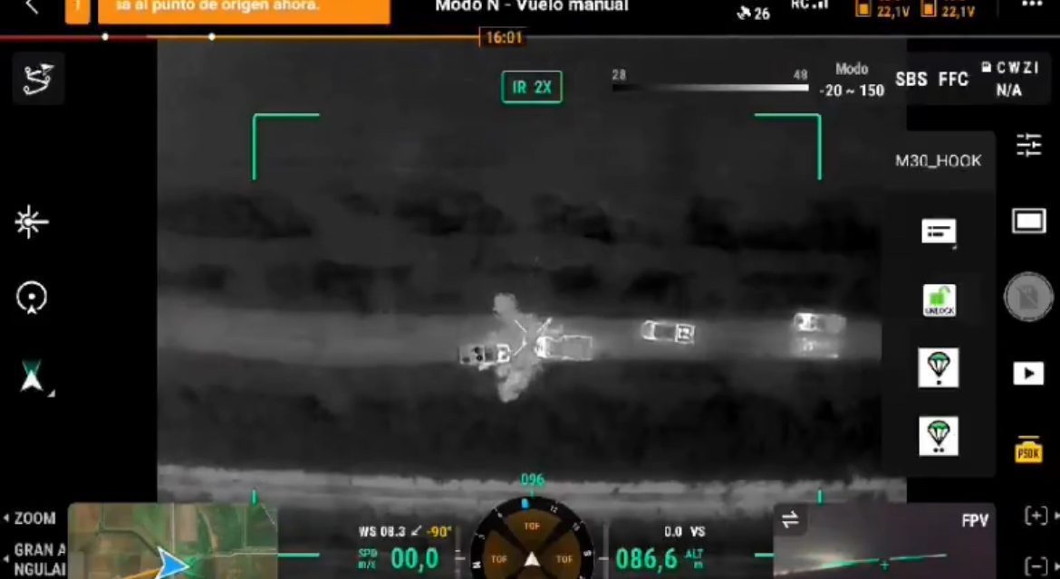 Revelan video de ataque con drones en Guadalupe y Calvo