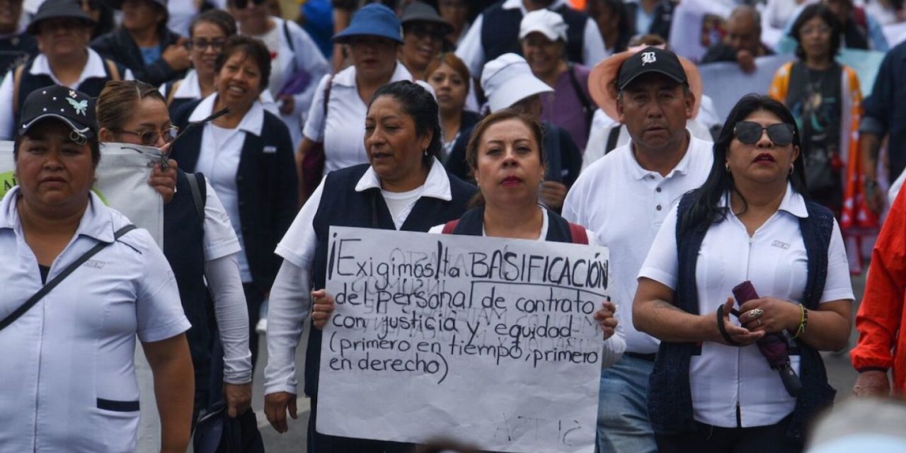 Protestan por falta de insumos médicos