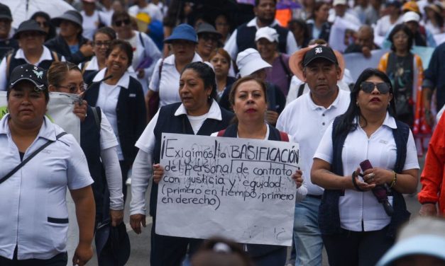 Protestan por falta de insumos médicos