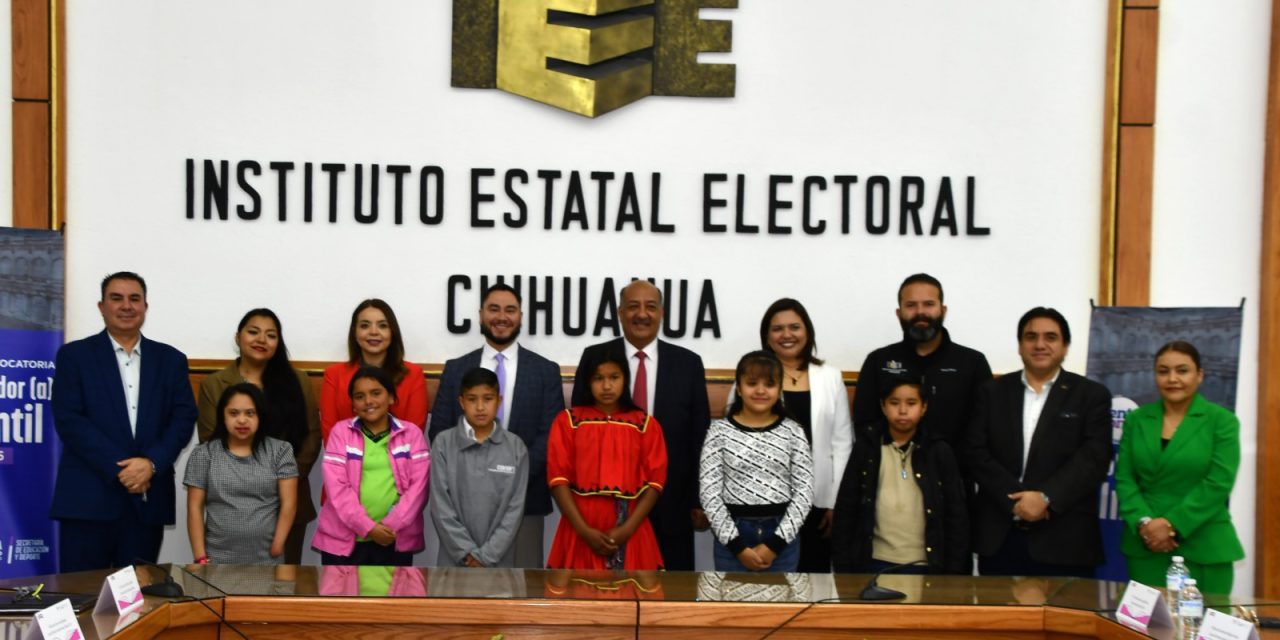 Realizan insaculación del concurso “Gobernador(a) Infantil 2025”