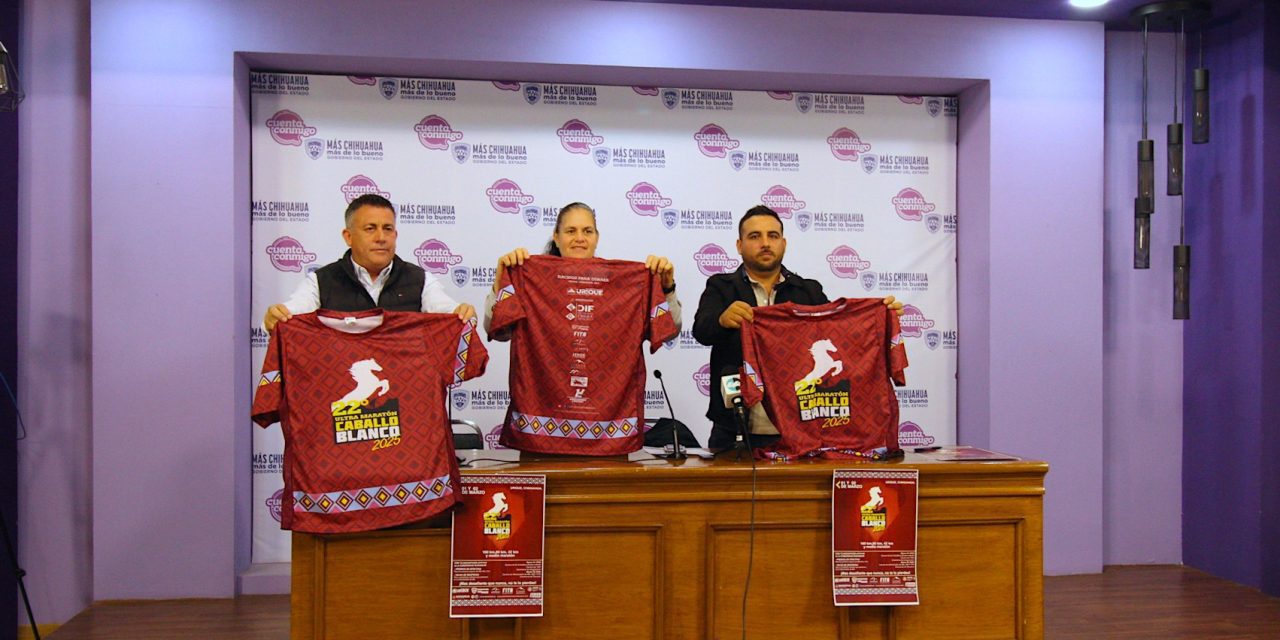 Presentan edición 22 del Ultra Maratón Caballo Blanco