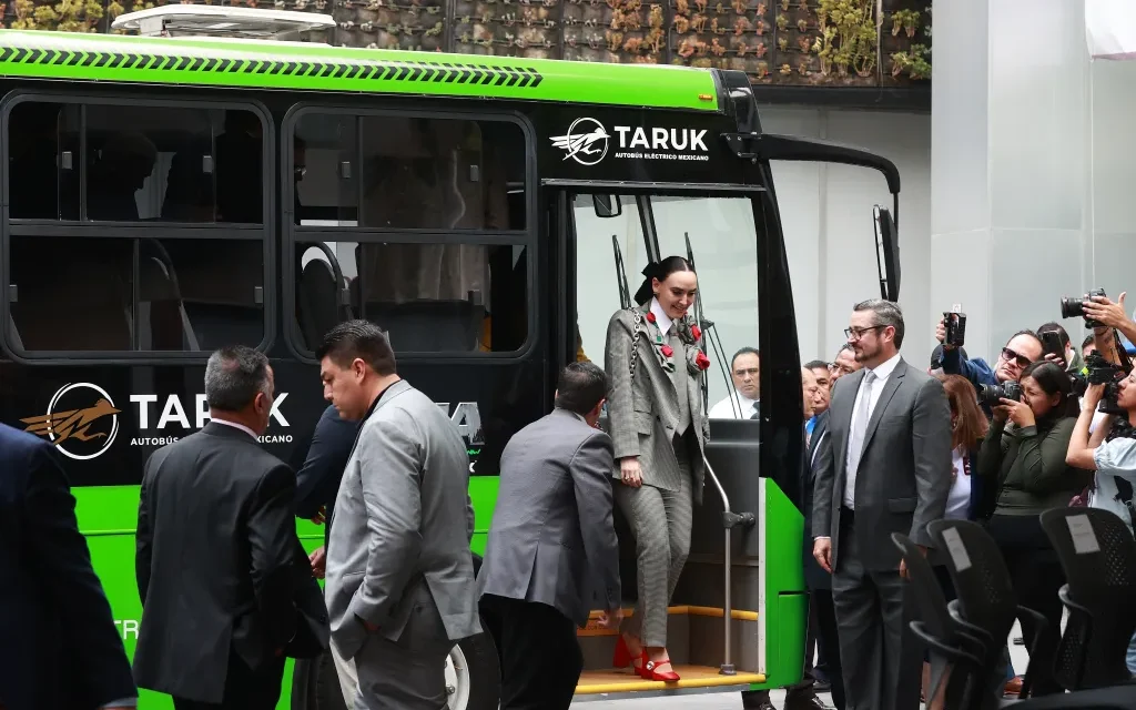 Taruk, el primer autobús eléctrico fabricado en México