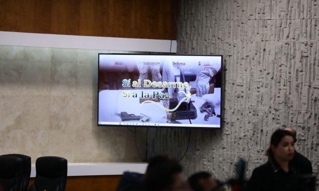 Se extiende campaña de canje de armas “Sí al Desarme, Sí a la Paz”