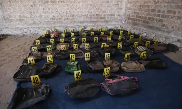Llega inventario a 1,300 prendas en el campo de exterminio