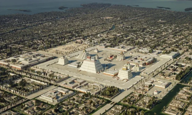 Recrean Tenochtitlan en 3D