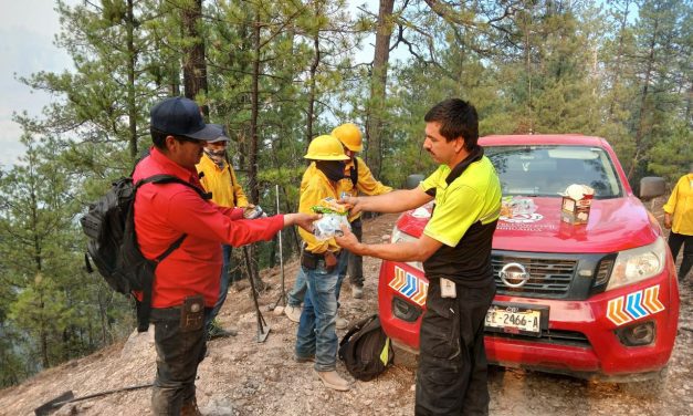 Invita CEPC a participar en colecta de víveres en apoyo a combatientes de incendios forestales