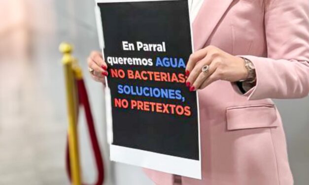 Denunció MC bacterias en agua en Parral; Junta de Agua reacciona y promete potabilizadora