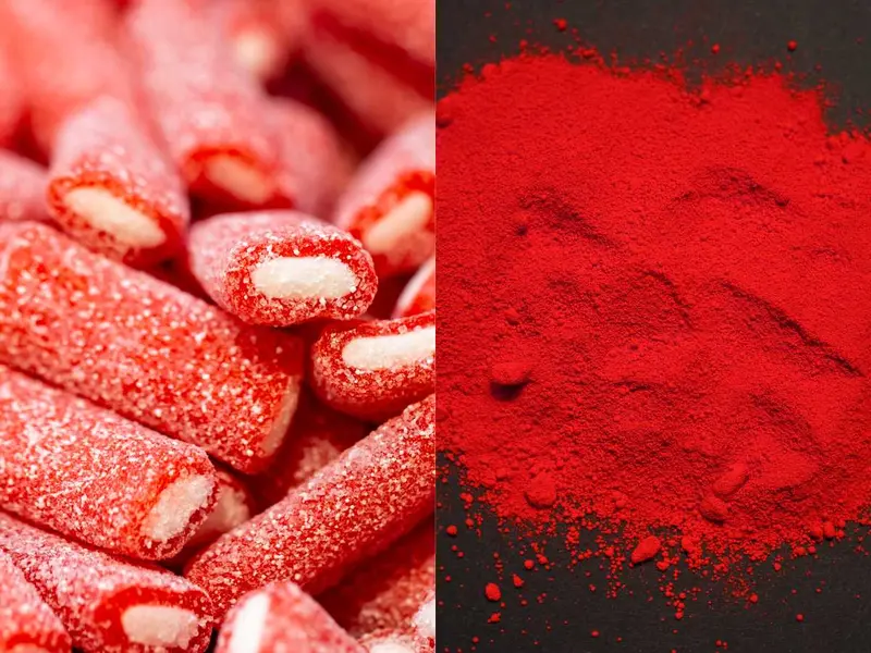 ¿Qué es el colorante rojo 40 y por qué es dañino para la salud digestiva?