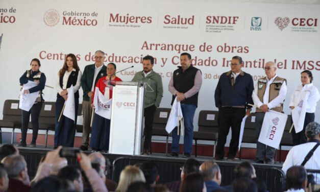 Gobierno Municipal y Federal colocan la primera piedra de los CECI