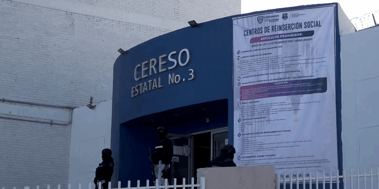 Persiste 15% de sobrepoblación en prisiones de Chihuahua