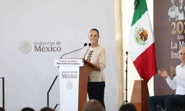 Promete Sheinbaum encontrar a los 63 de Pasta de Conchos