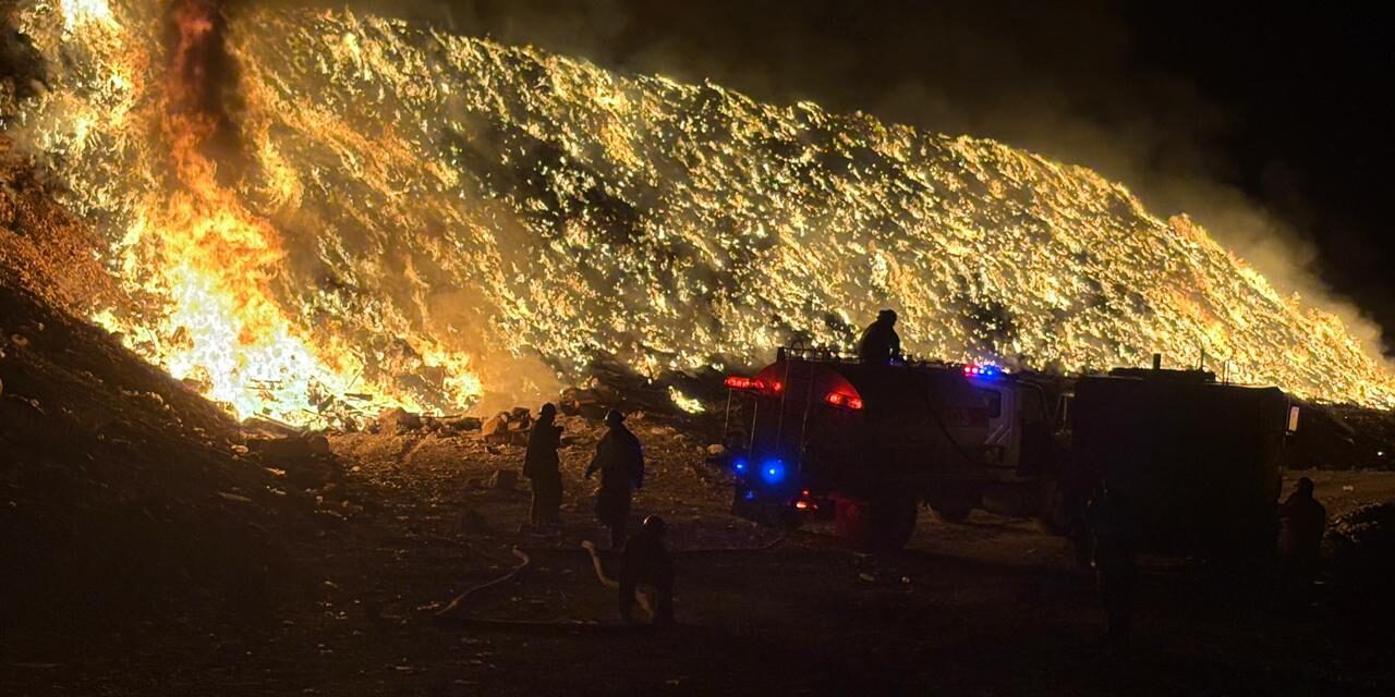 Detectó Protección Civil fallas operativas como factor clave en incendio de Relleno Sanitario