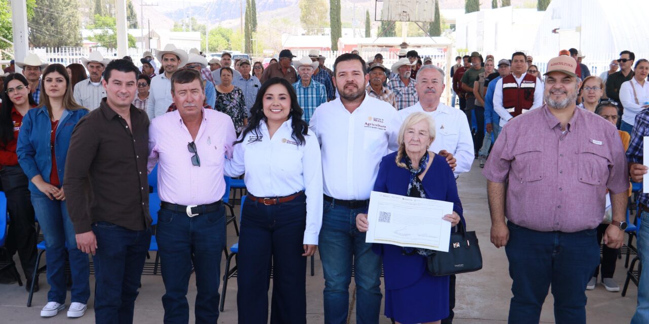 Reciben 26 mil toneladas de fertilizantes agricultores del estado de Chihuahua