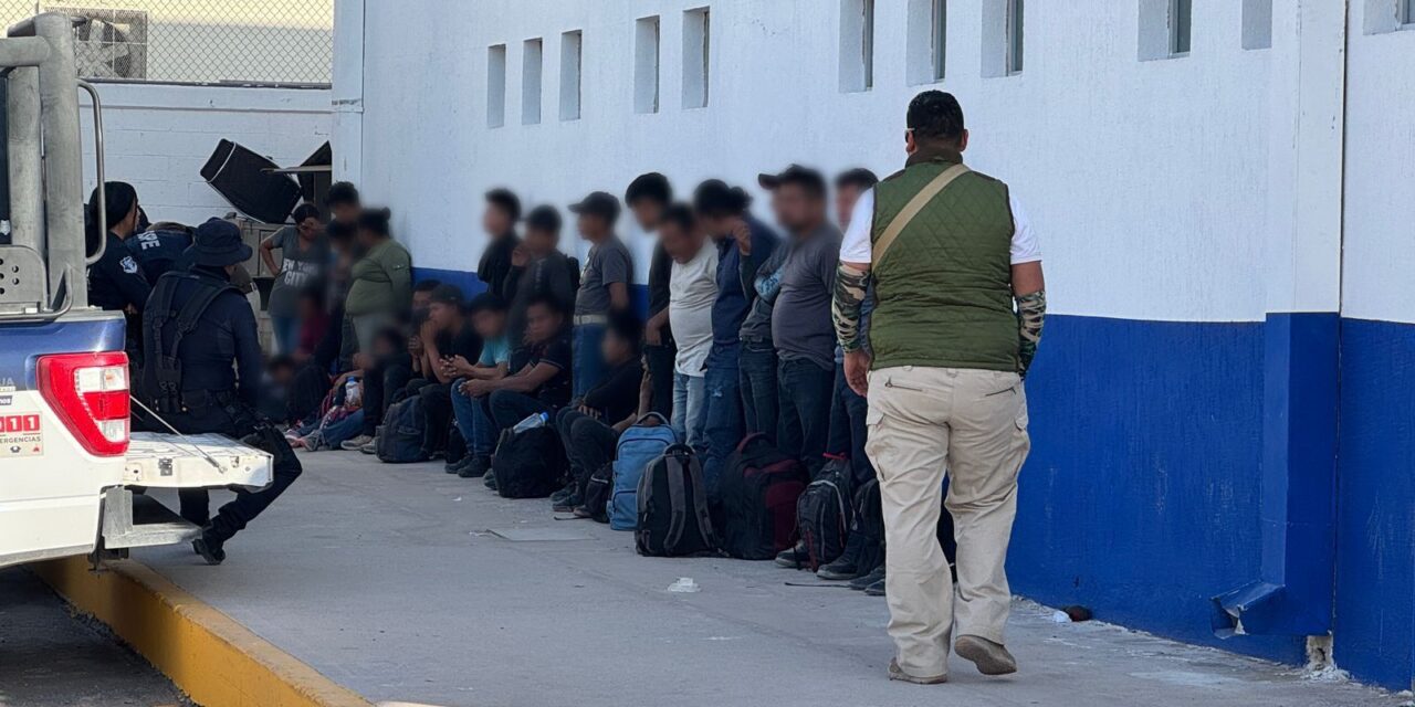 Rescatan a 28 migrantes en el Ejido El Porvenir de Ciudad Juárez