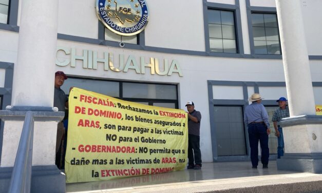 Exigen víctimas de Aras no aplicación de extinción de dominio