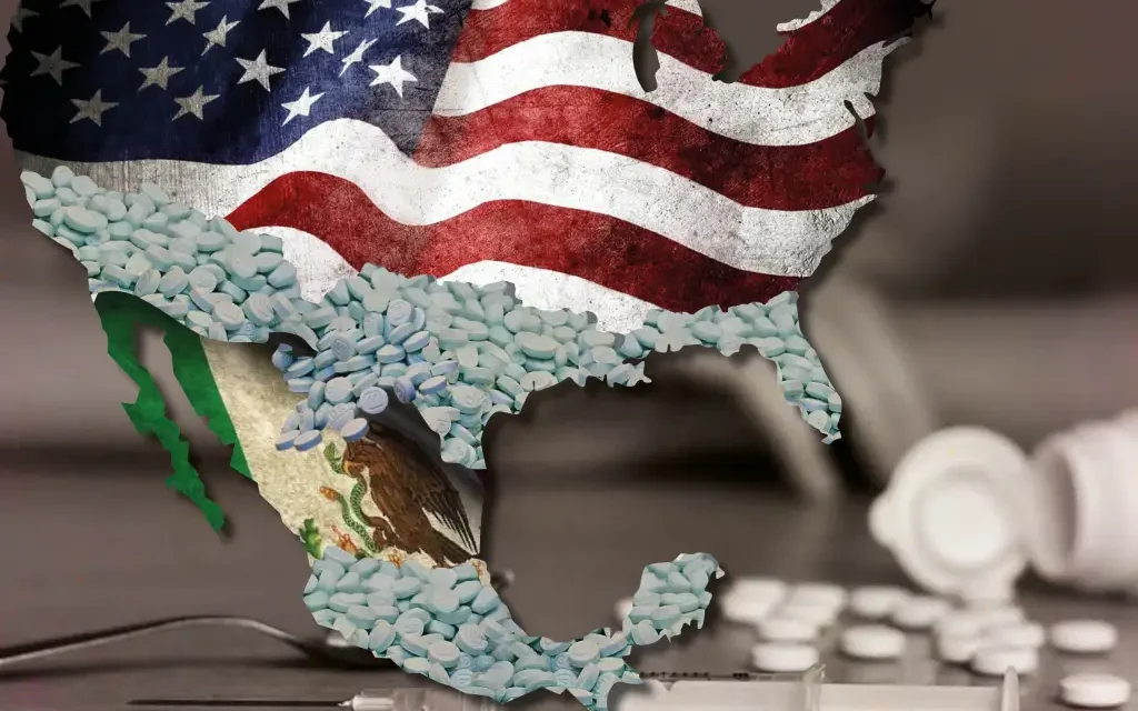 Bajan muertes por fentanilo en EU; sube adicción en México