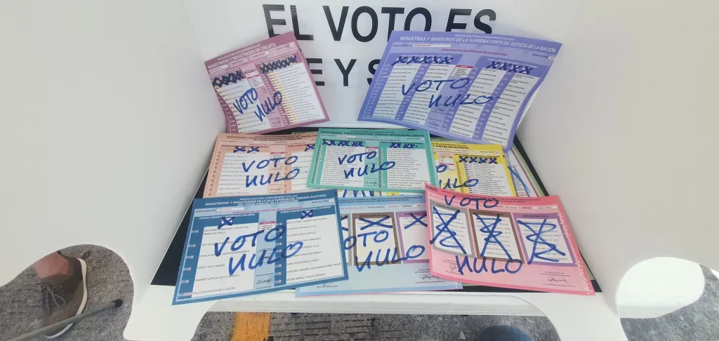 Contabilizan 22 millones de votos nulos