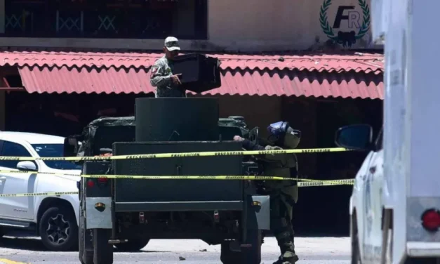 Encuentran granadas frente a la Policía Ministerial en Acapulco