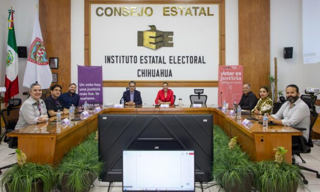 Concluye sesión de seguimiento al Proceso Electoral Extraordinario del Poder Judicial en el Estado de Chihuahua