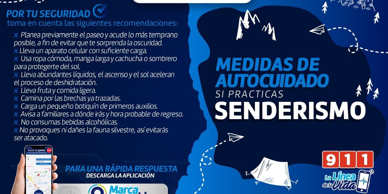 ¿Eres Senderista?: sigue las siguientes recomendaciones