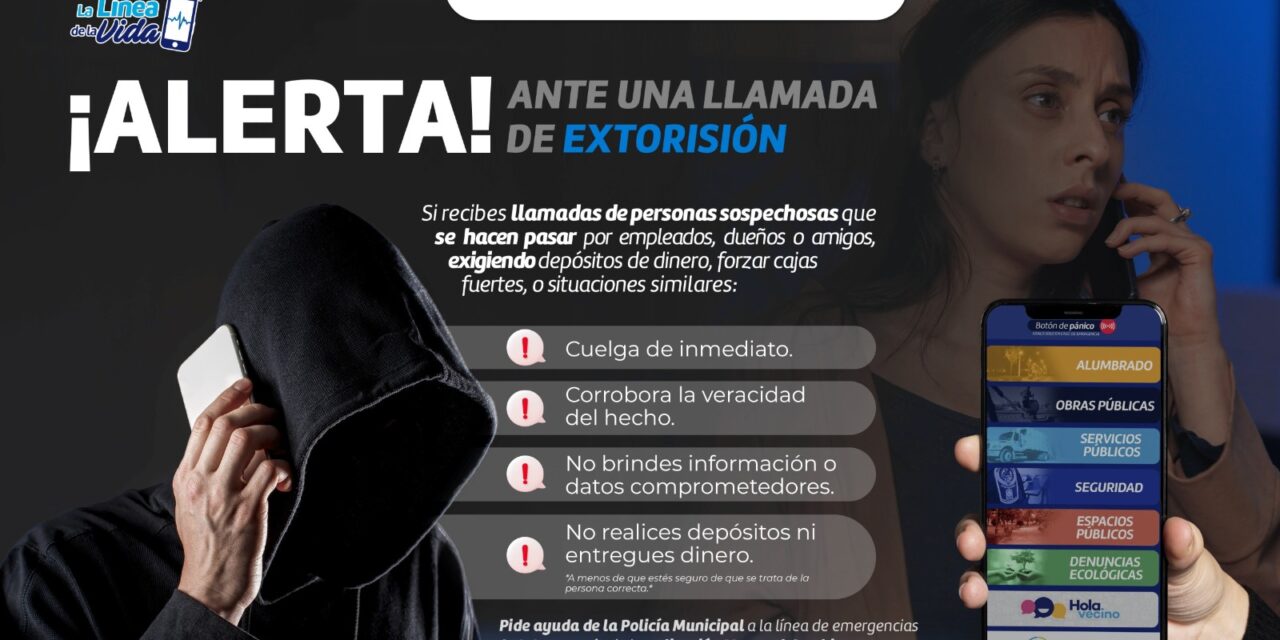 Pide DSPM hacer caso omiso a llamadas de extorsionadores