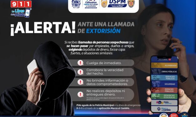 Pide DSPM hacer caso omiso a llamadas de extorsionadores