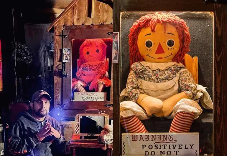 Muere repentinamente el cuidador de la muñeca Annabelle en plena gira embrujada