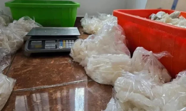 Aseguran 800 kilos de metanfetaminas