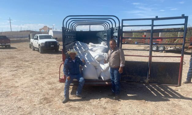 Entrega SDR 40.5 toneladas de maíz rolado a productores del Valle de Juárez
