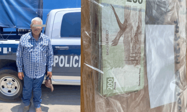 Abuelo roba casi 4 mil pesos con el «truco del pañuelo»