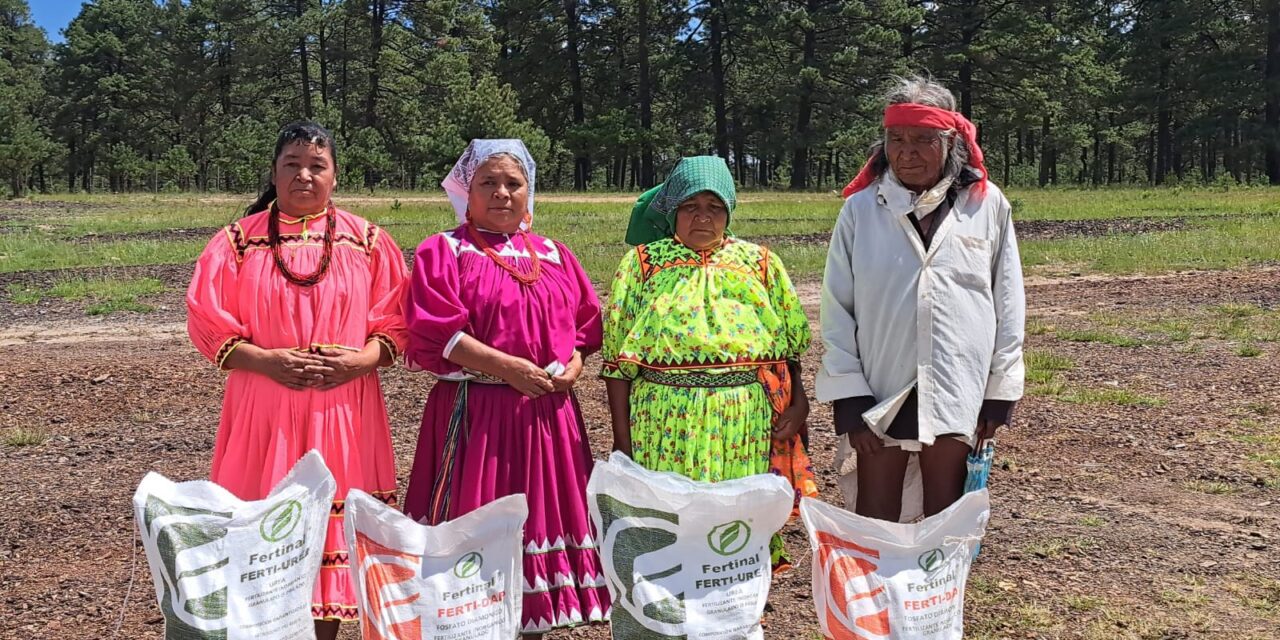 Registran avance del 56% en entrega de fertilizantes