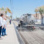Comienzan obras de pavimentación en Camargo
