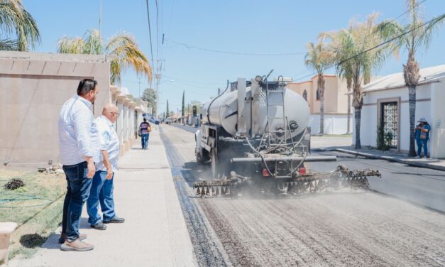 Comienzan obras de pavimentación en Camargo